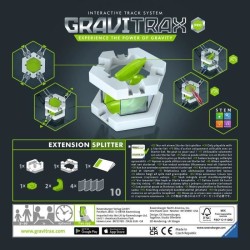 GraviTrax PRO Bloc d'action Splitter - Jeu de construction STEM - Circuit de billes créatif - Ravensburger- des 8 ans