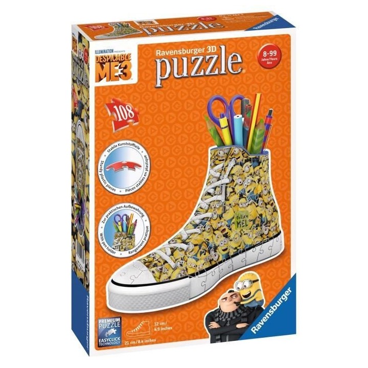 Puzzle 3D Sneaker - Minions 2