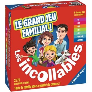LES INCOLLABLES Le grand jeu familial - Ravensburger - Jeu de Quiz pou