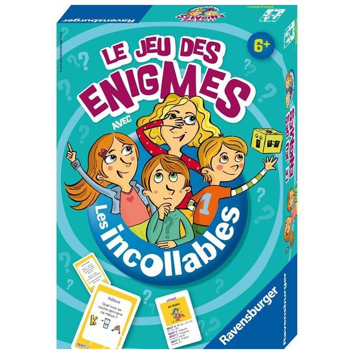 LES INCOLLABLES Le jeu des Enigmes - Ravensburger - Jeu de société e