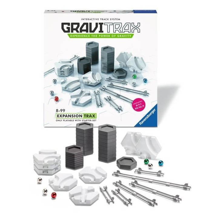 GraviTrax Set d'extension Rails - Jeu de construction STEM - Circuit d