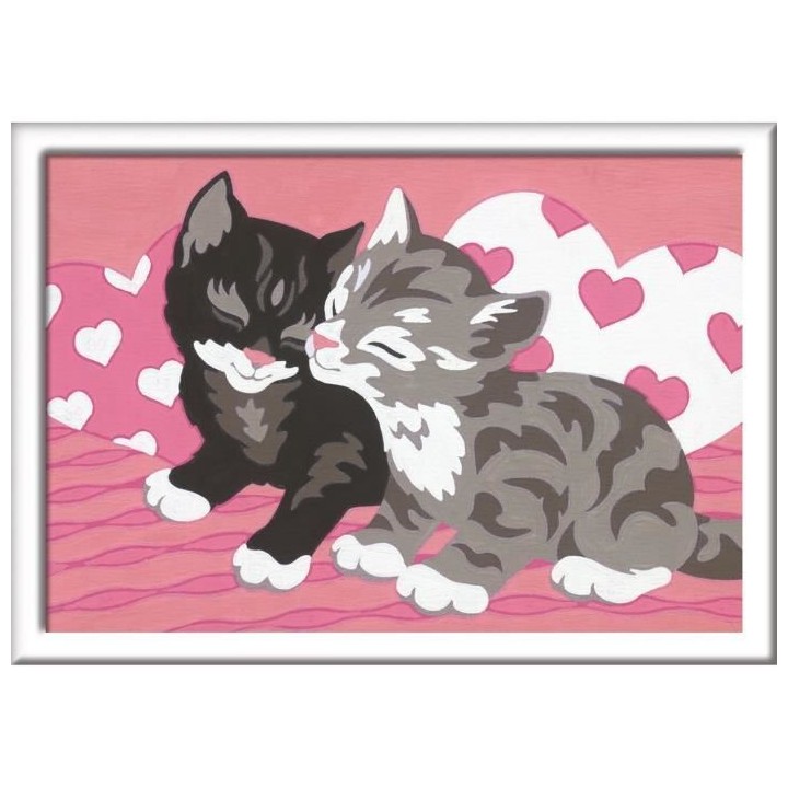 Numéro d'art - mini - Adorables chatons