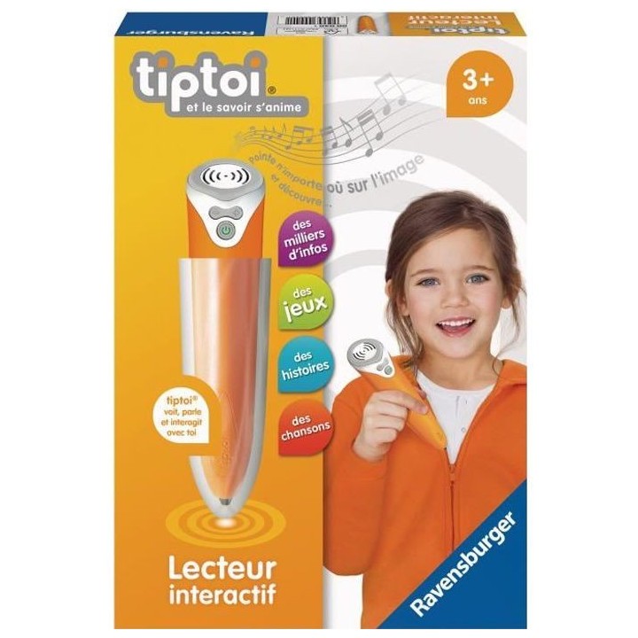 tiptoi - Le lecteur interactif - Ravensburger - Jeu électronique édu