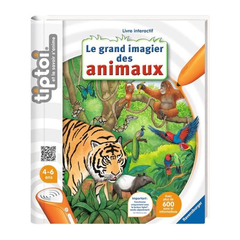 tiptoi - Le grand imagier des animaux