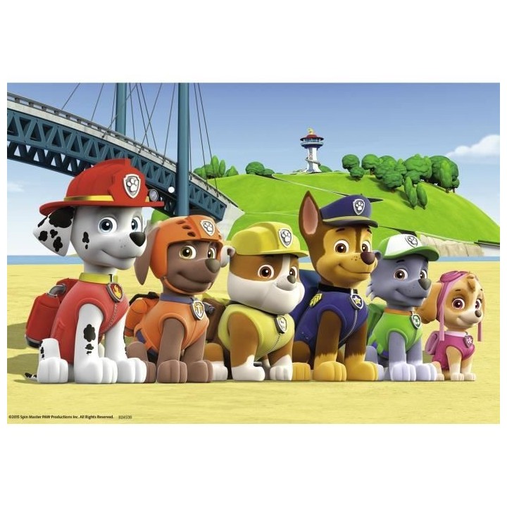 PAT' PATROUILLE Puzzles 2x24 pieces - Chiens héroiques - Ravensburger