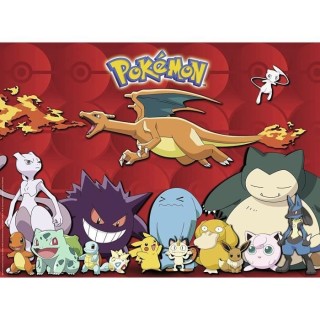 Puzzle 100 pieces XXL : Mes Pokémon préférés aille Unique Coloris