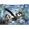 DRAGONS 3 Puzzle 100 pieces XXL - Le monde caché - Ravensburger - Puzzle Enfant - Des 6 ans