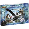 DRAGONS 3 Puzzle 100 pieces XXL - Le monde caché - Ravensburger - Puzzle Enfant - Des 6 ans