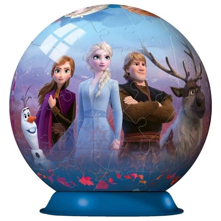 LA REINE DES NEIGES 2 Puzzle 3D Ball 72 pieces - Ravensburger - Puzzle