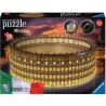 Puzzle 3D Colisée illuminé - Ravensburger - Monument 262 pieces - sans colle - avec LEDS couleur - Des 10 ans