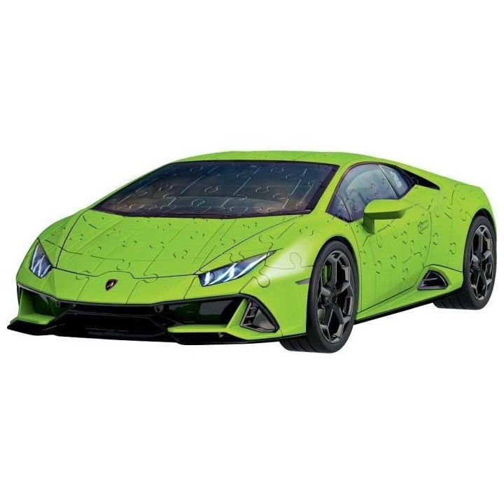 Ravensburger - Puzzle 108 pieces 3D Lamborghini EVO Ed verte
