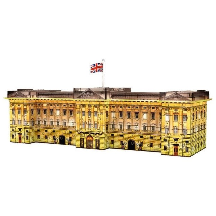 Puzzle 3D Buckingham Palace illuminé - Ravensburger - Monument 216 pi