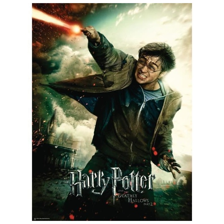 HARRY POTTER Puzzle 100 pieces XXL - Le monde fantastique d'Harry Pott