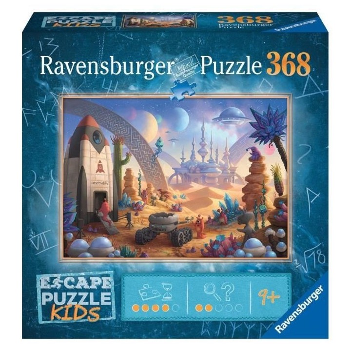 Ravensburger - Escape puzzle 368 pieces Kids - La mission spatiale