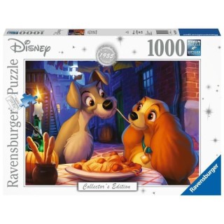 Puzzle 1000 p - La Belle et le Clochard (Collection Disney)