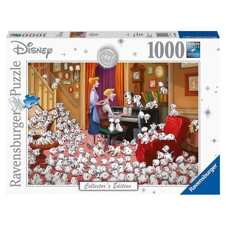 Puzzle 1000 p - 101 Dalmatiens (Collection Disney)