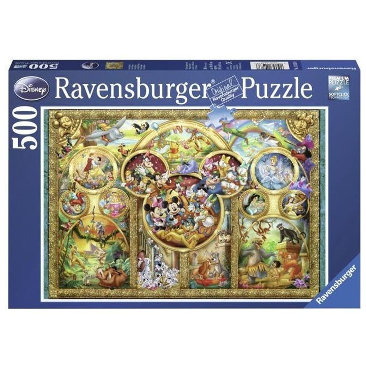 Puzzle 500 p - Famille Disney