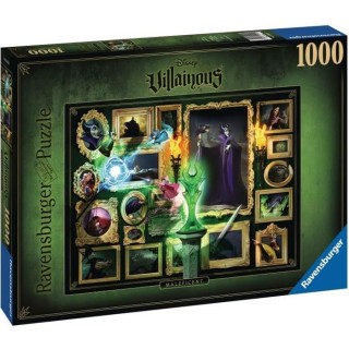 DISNEY VILLAINOUS Puzzle 1000 pieces - Maléfique - Ravensburger - Puz