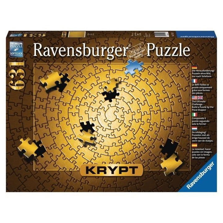 Puzzle Krypt 631 p - Gold