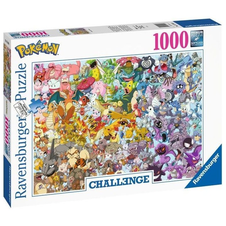 POKÉMON Puzzle 1000 pieces - Ravensburger - Puzzle adultes - Collecti