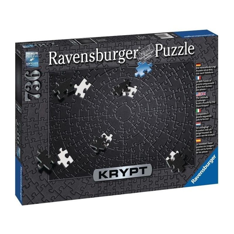 Puzzle Krypt 736 p - Black