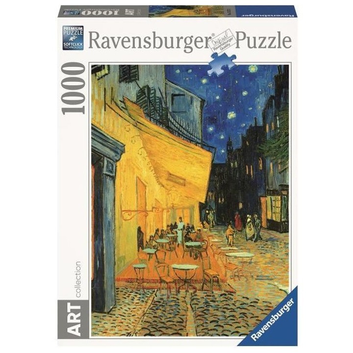 Puzzle 1000 p Art collection - Terrasse de café, le soir / Vincent Va