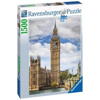 Puzzle 1500 p - Drôle de chat sur Big Ben