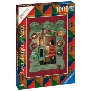 Puzzle 1000 p - Harry Potter chez la famille Weasley (Collect. Harry P