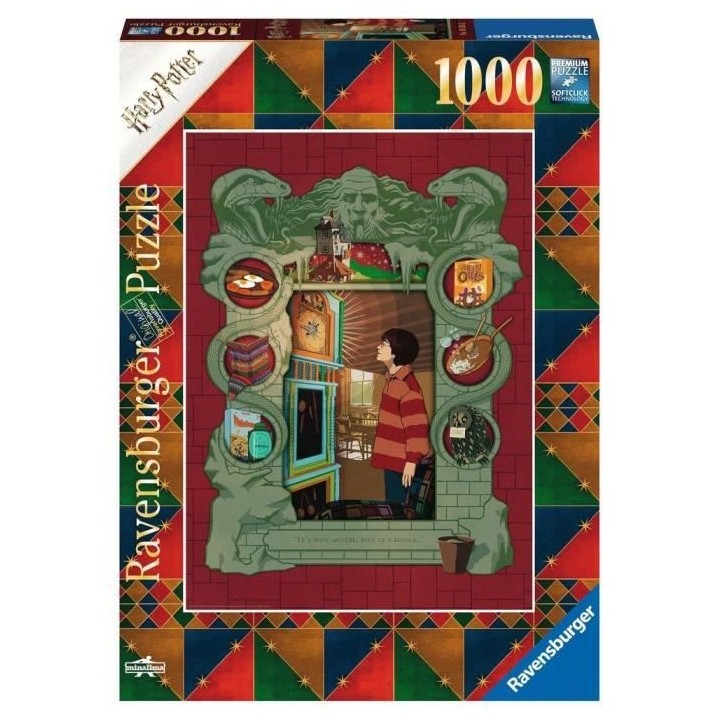 Puzzle 1000 p - Harry Potter chez la famille Weasley (Collect. Harry P