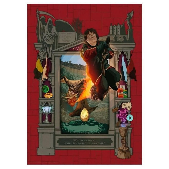 Puzzle 1000 p - Harry Potter et la Coupe de Feu (Collection Harry Pott