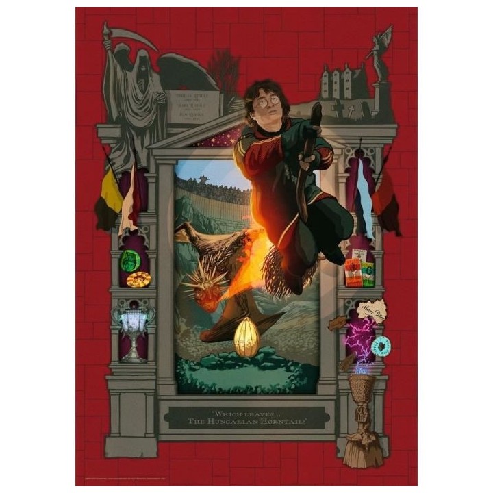 Puzzle 1000 p - Harry Potter et la Coupe de Feu (Collection Harry Pott