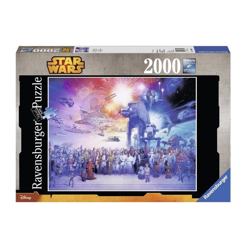 Puzzle 2000 p - L'univers Star Wars