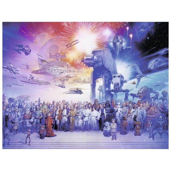 Puzzle 2000 p - L'univers Star Wars