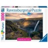 Ravensburger - Puzzle 1000 pieces - La cascade Háifoss, Islande (Puzzle Highlights)