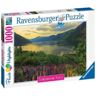 Ravensburger - Puzzle 1000 pieces - Fjord en Norvege (Puzzle Highlight