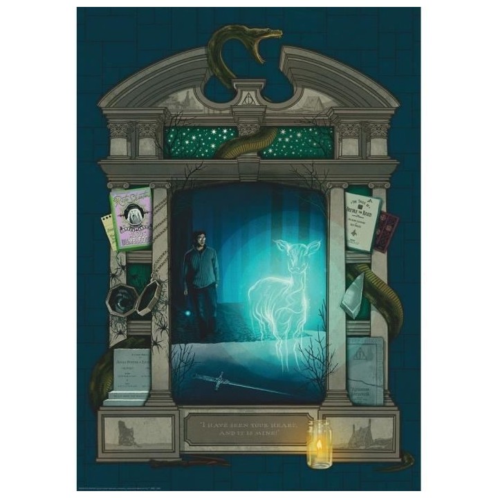 HARRY POTTER - Puzzle 1000 pieces - Harry Potter et les Reliques de la