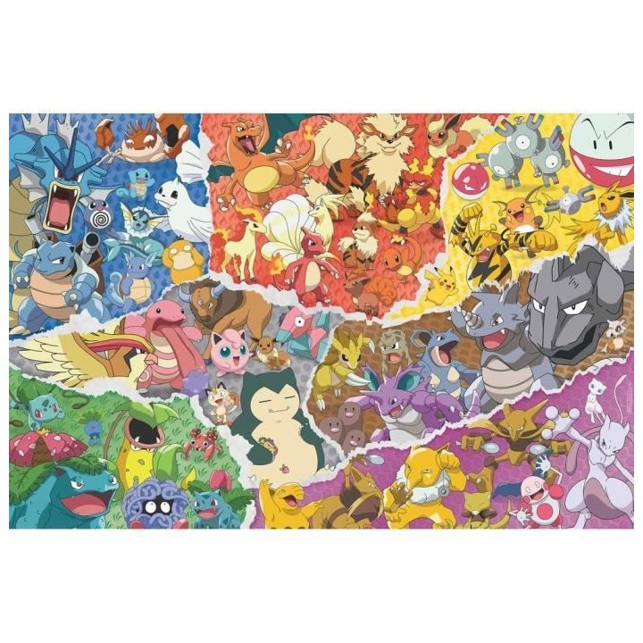 POKEMON - Puzzle 5000 pieces - Pokémon Allstars - Ravensburger