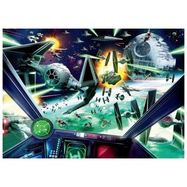 STAR WARS - Puzzle 1000 pieces - Cockpit du X-Wing - Ravensburger
