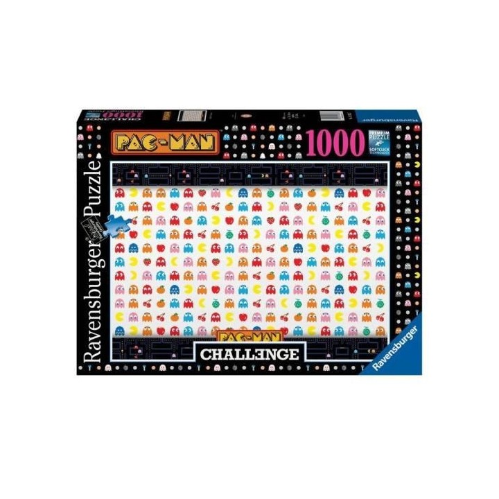 PAC-MAN - Puzzle 1000 pieces - Pac-Man (Challenge Puzzle) - Ravensburg