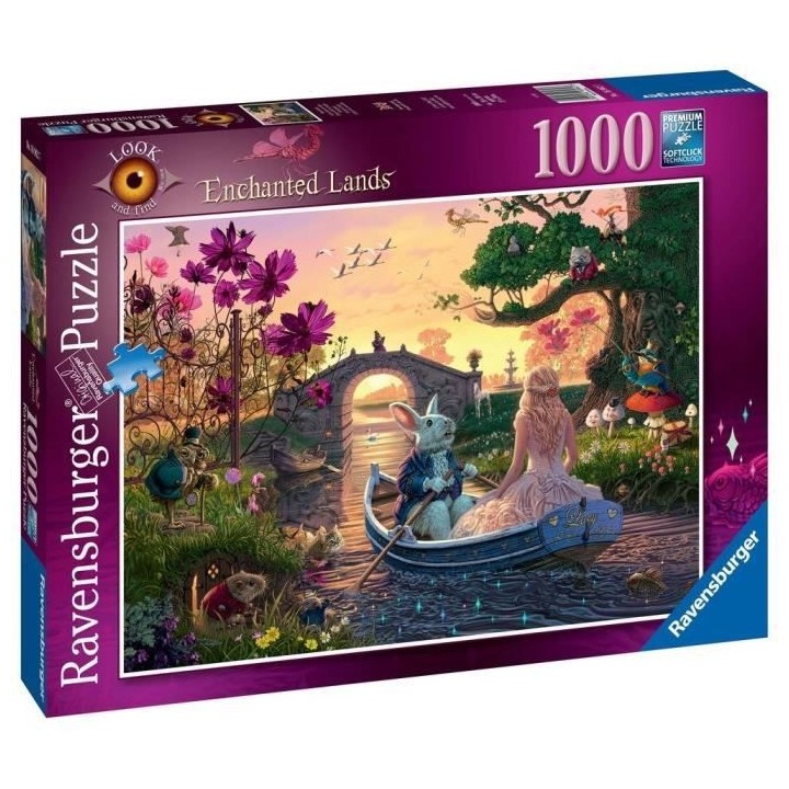Ravensburger - Puzzle 1000 pieces - Le pays des merveilles