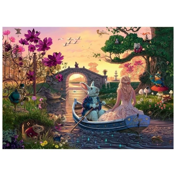Ravensburger - Puzzle 1000 pieces - Le pays des merveilles