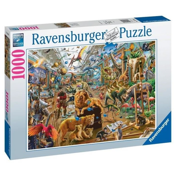 Ravensburger - Puzzle 1000 pieces - Le musée vivant