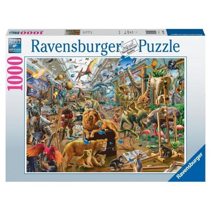 Ravensburger - Puzzle 1000 pieces - Le musée vivant