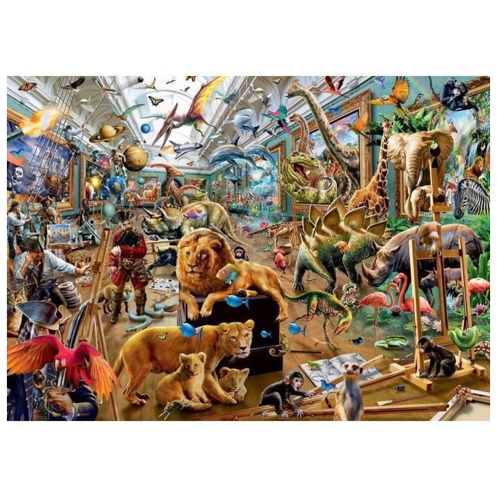 Ravensburger - Puzzle 1000 pieces - Le musée vivant