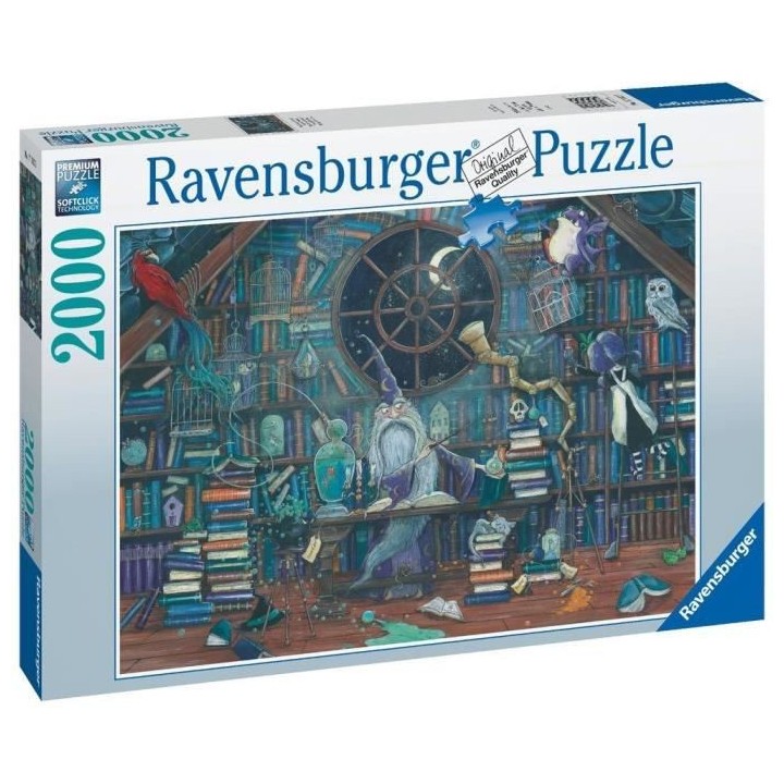 Ravensburger - Puzzle 2000 pieces - Merlin l'enchanteur / Zoe Sadler