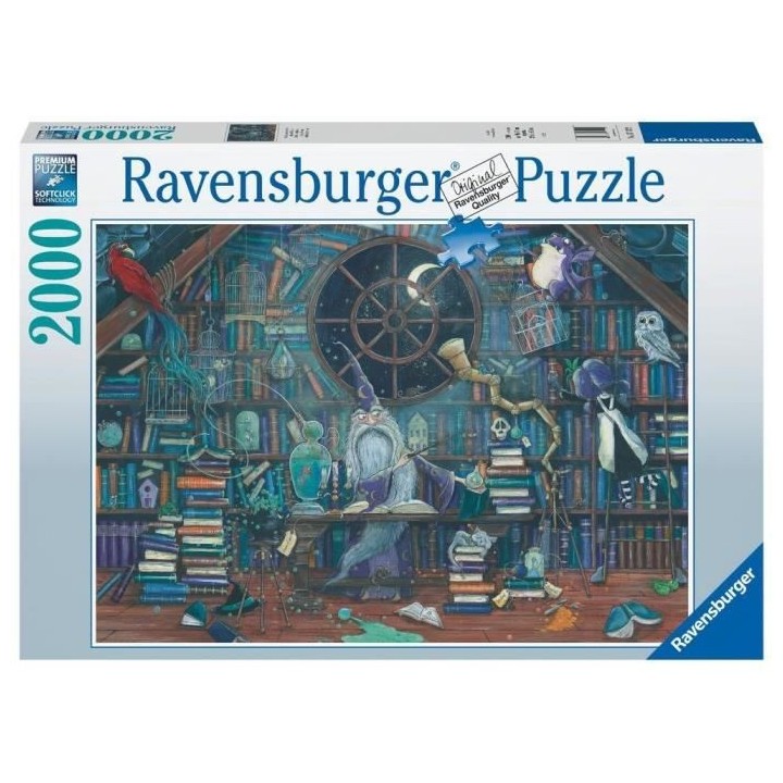 Ravensburger - Puzzle 2000 pieces - Merlin l'enchanteur / Zoe Sadler