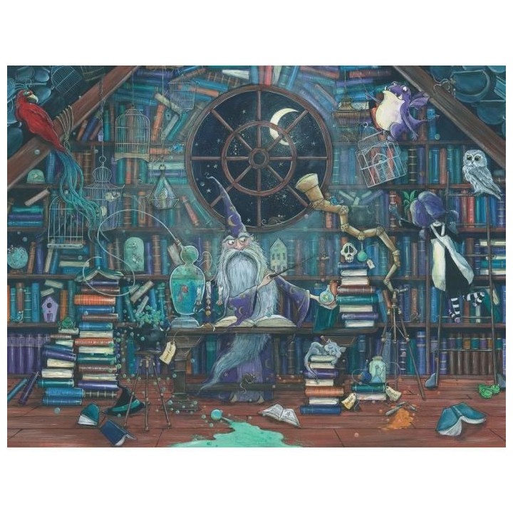 Ravensburger - Puzzle 2000 pieces - Merlin l'enchanteur / Zoe Sadler