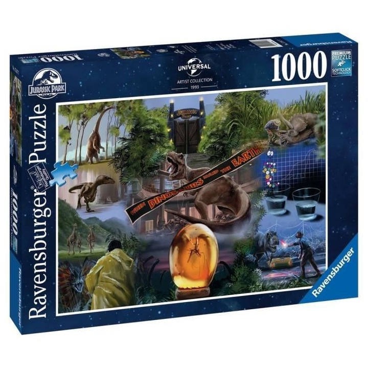 Ravensburger - Puzzle 1000 pieces - Jurassic Park
