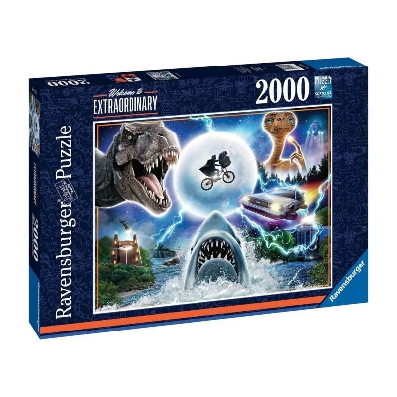 Ravensburger - Puzzle 2000 pieces - Les films cultes d'Universal