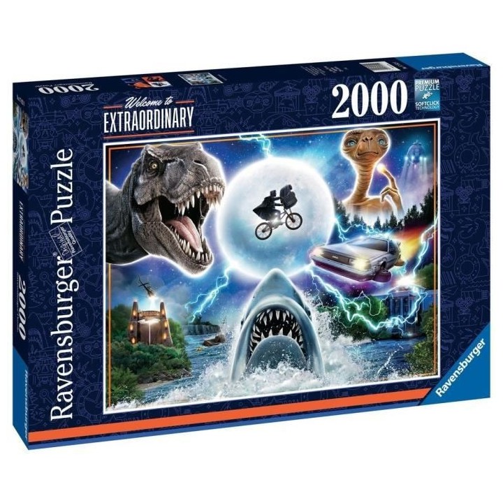 Ravensburger - Puzzle 2000 pieces - Les films cultes d'Universal